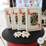 Poker themed cake