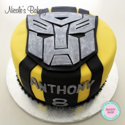 Transformers Cake