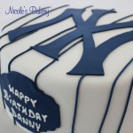 New York Yankees Jersey Cake