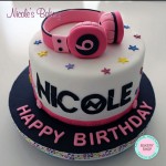 DJ Headphones Cake Design