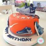 Cake with shoes Nike