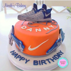 Cake with shoes Nike