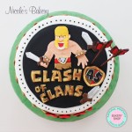 Clash of clans birthday cakes