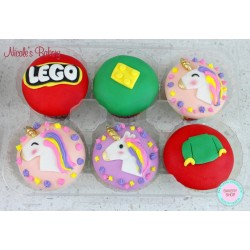 Lego & Unicorn Cupcakes
