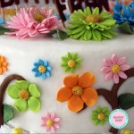 Buttercream Cake, Flowers Design by Nicole's Bakery