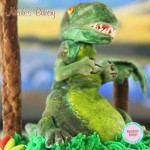 Dinosaur tier cake