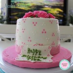 Cake Buttercream Frosting and Roses