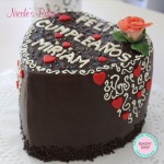 Chocolate Cake Heart