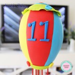 Hot air balloon Cake