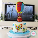 Hot air balloon Cake