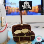 Pirate treasure map cake