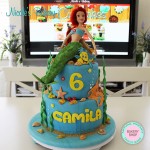 Little Mermaid Themed Cake