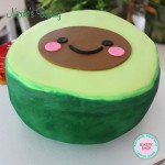 Avocado Cake Smiling