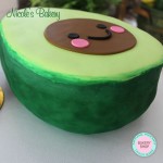 Avocado Cake Smiling