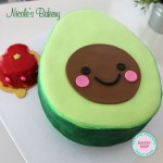 Avocado Cake Smiling